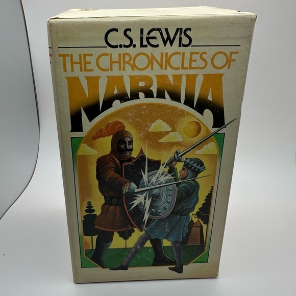 Vintage The Chronicles of Narnia 7 Book Box Set by C S Lewis 1978 Paperback - Picture 4 of 13